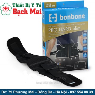 Đai Cố Định Lưng Bonbone Pro Hard Slim - Nhật Bản