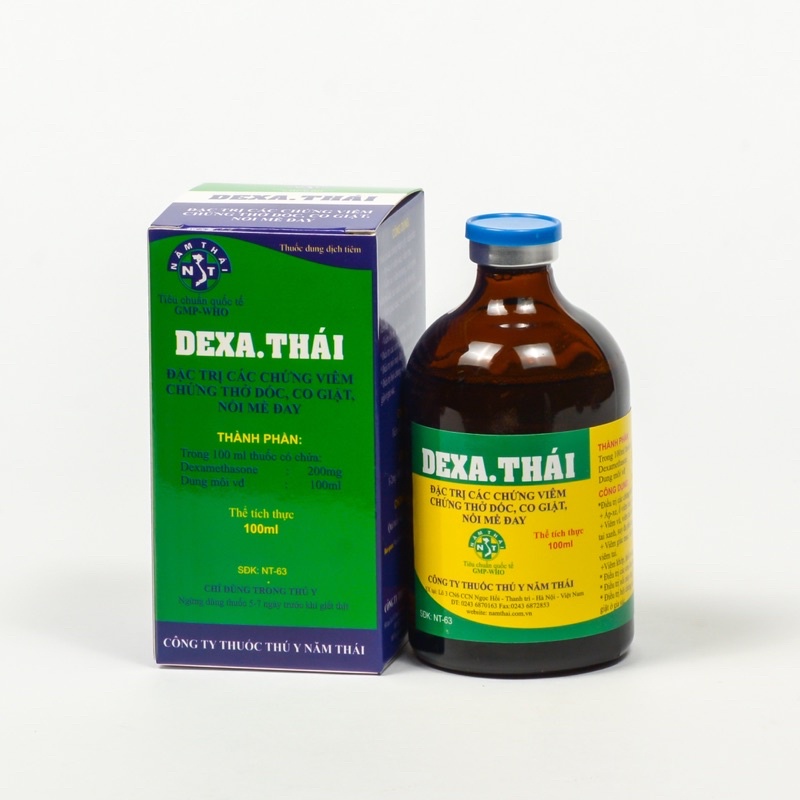 100ml Dexa Thái - công ty Năm Thái - dùng tốt cho gia cầm, gia súc