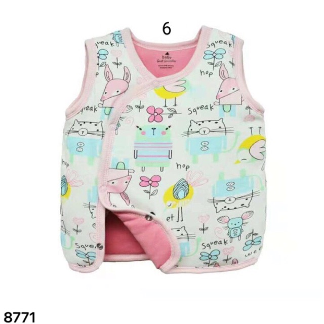 SALE Áo ghi lê trần bông bé gái size 3m-3y