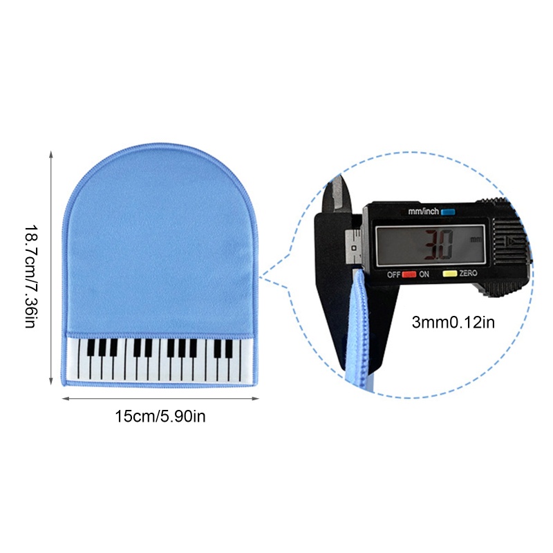 Găng Tay Vải Lông Đánh Bóng Đàn Piano Chuyên Dụng
