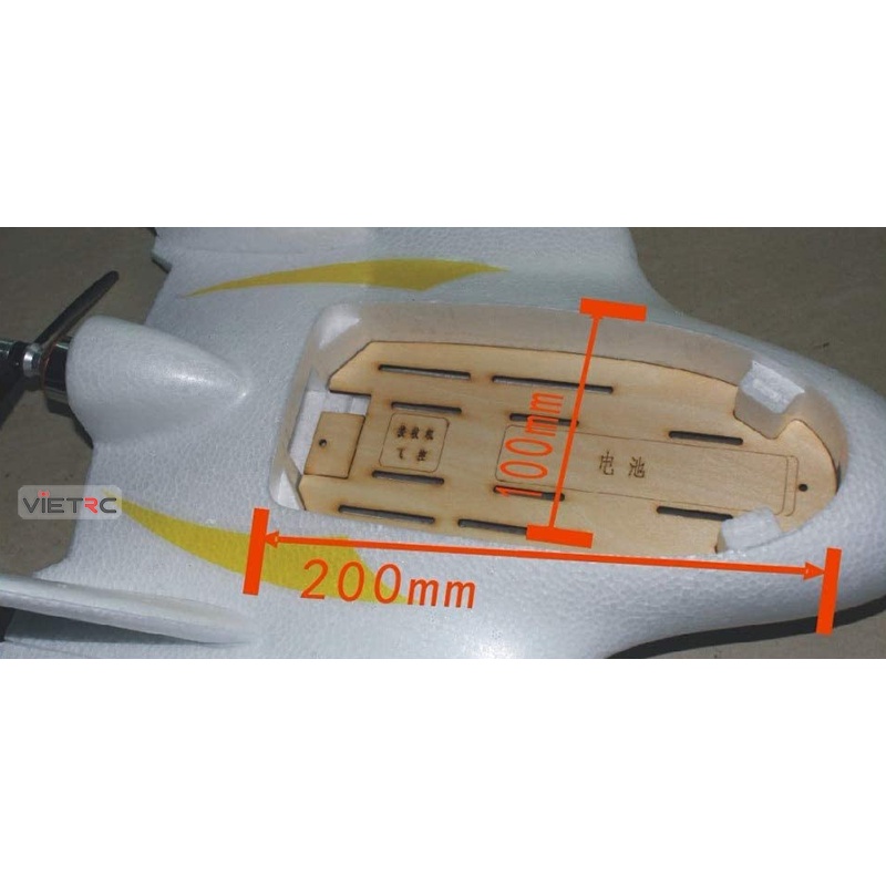 Vỏ kit máy bay EPO Wings GYHK sải 1026mm