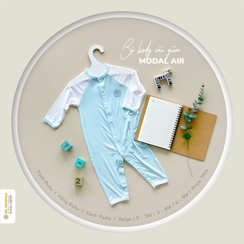 Bộ body dài tay modal air