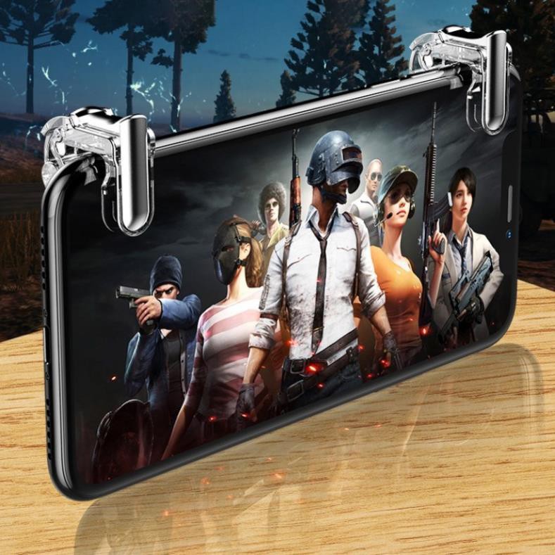 Bộ gamepad nút hỗ trợ chơi game PUBG Mini FIVE hiệu HOTCASE cho điện thoại máy tính bảng