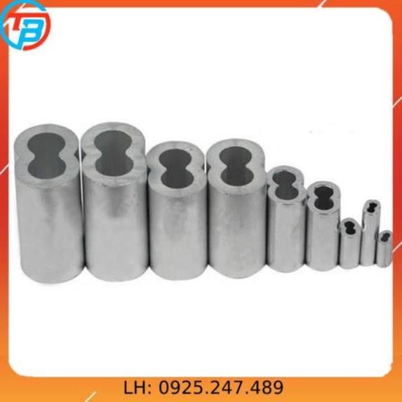 Đầu nhôm khóa dây cáp kẹp đầu cáp Phi  Cáp Thép Thái Bình Vina