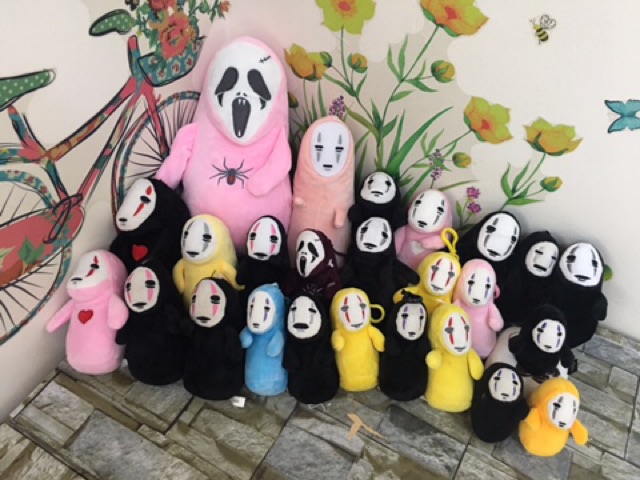 Set gấu bông ma vô diện no face