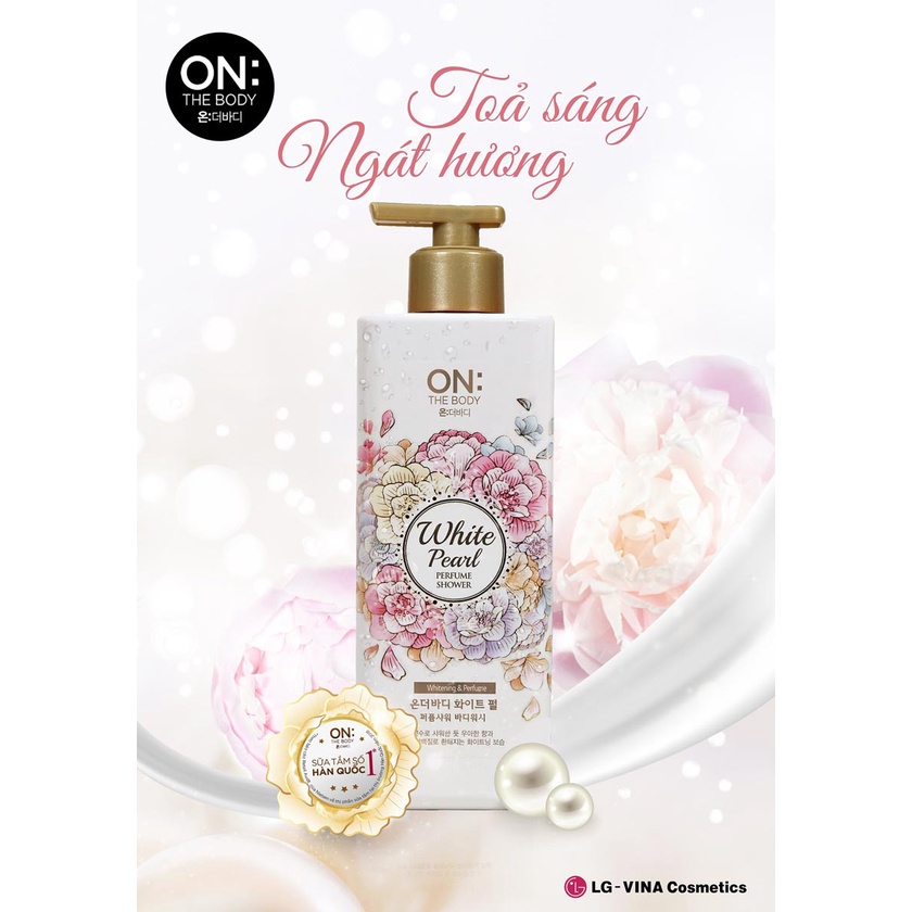 Sữa Tắm On: The Body Perfume Shower Body Wash Dưỡng Ẩm Nước Hoa 500g