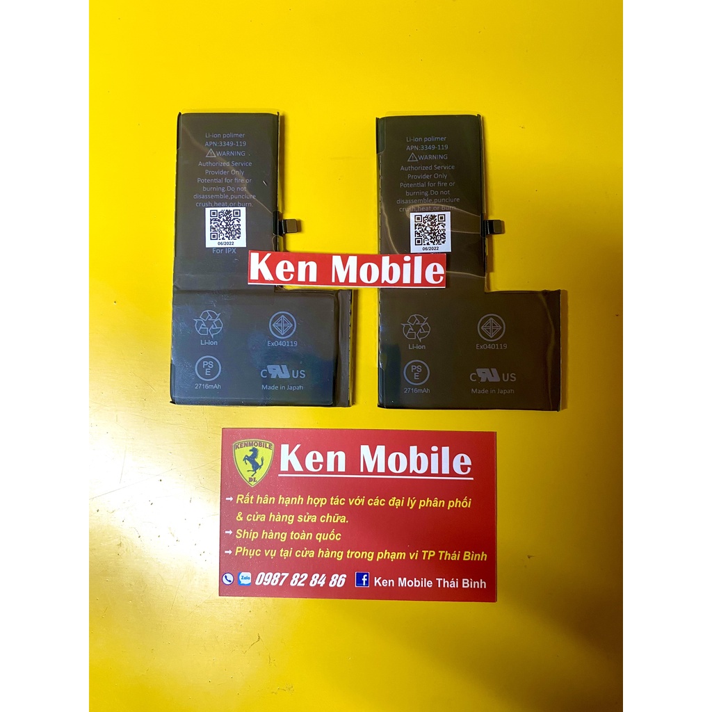 Pin Điện Thoại Hãng Táo ipX Loại Cao Cấp