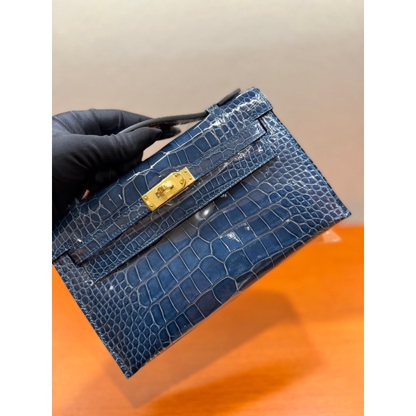 Túi xách nữ thương hiệu Hermes Kelly 22 da cá sấu cao cấp