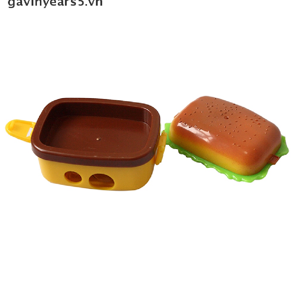 Đồ Gọt Bút Chì 2 Lỗ Hình Hamburger Dành Cho Trẻ Em