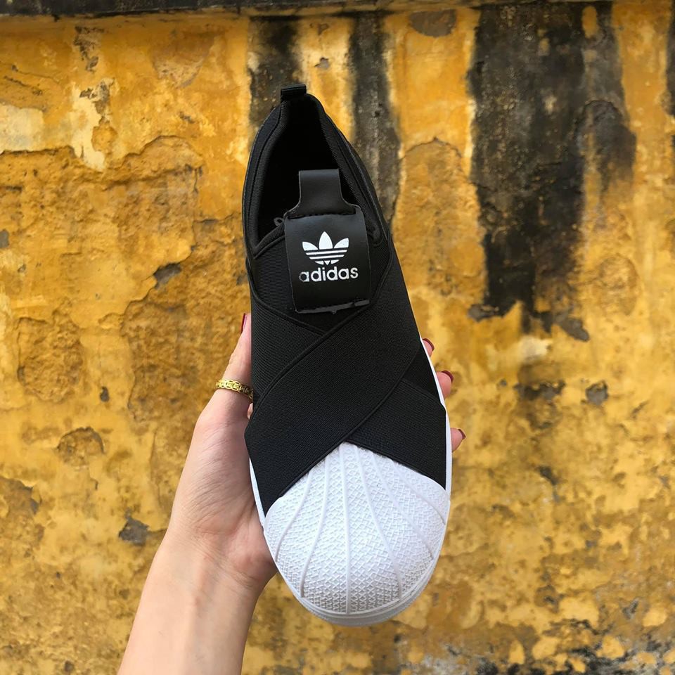 Giày Sò chéo đen