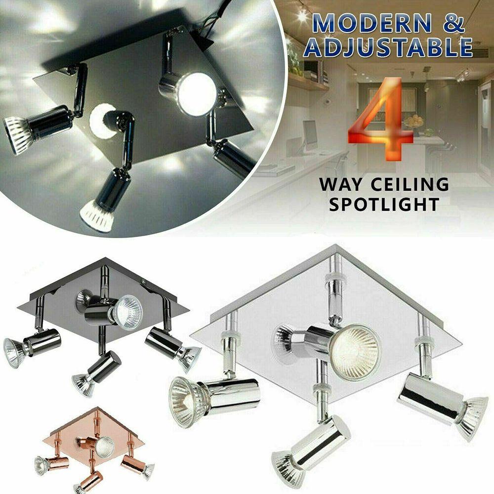 Đèn LED Gắn Trần Nhà Điều Chỉnh Được Tiện Dụng