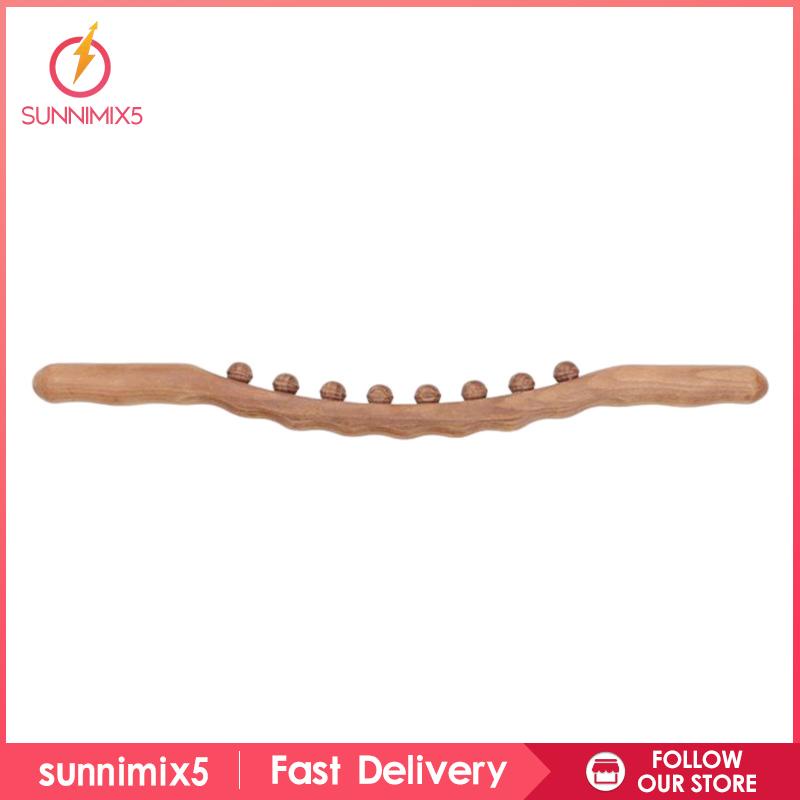 [Trend Sport] Con Lăn Gỗ Gua Sha Cầm Tay Chuyên Nghiệp Để Định Hình Cho Lưng Và Eo