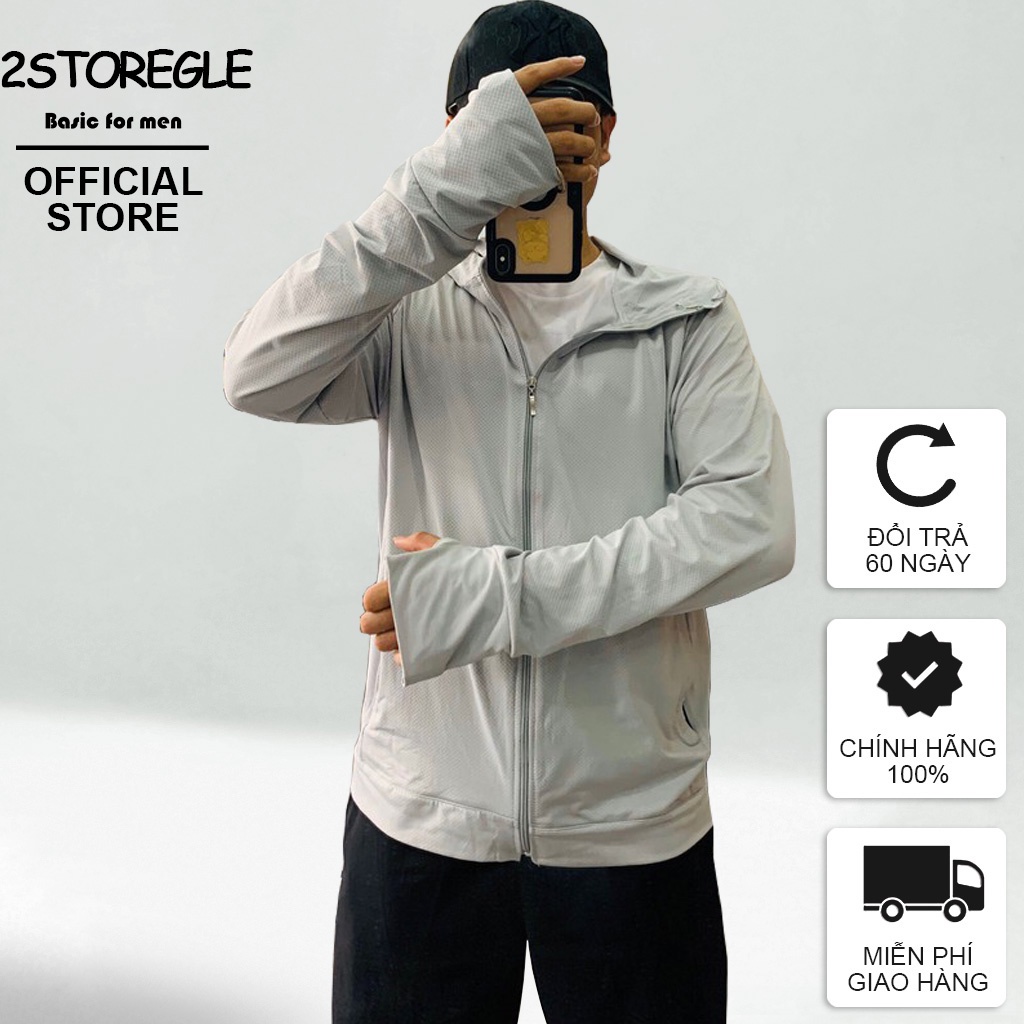 Áo Chống Nắng Cao Cấp 2STOREGLE Chống Tia UV Gây Hại Cho Da Kèm Túi Pocket Tiện Dụng