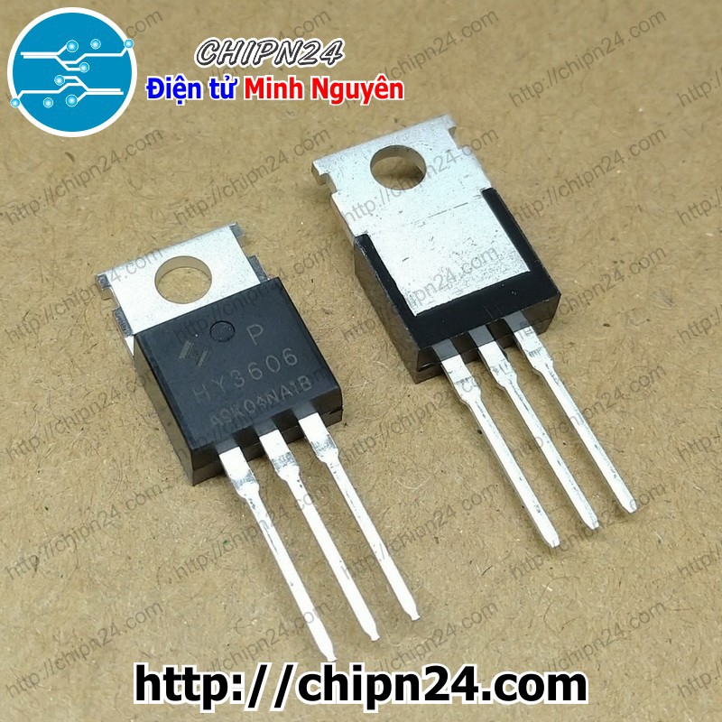 [1 CON] Mosfet HY3606 TO-220 162A 60V Kênh N (HY3606P 3606)