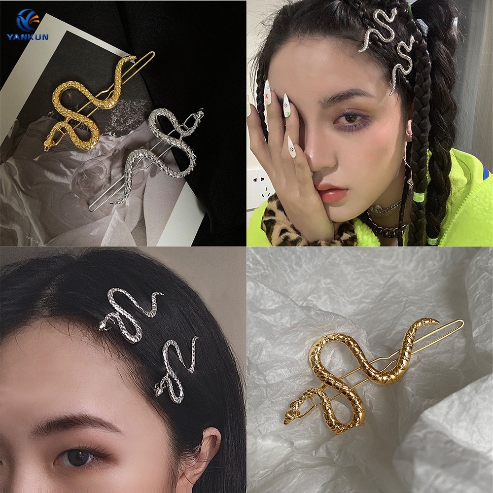 Kẹp tóc hình rắn thời trang cá tính cho nữ