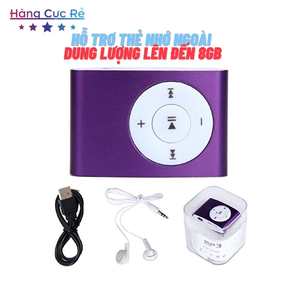 Máy nghe nhạc MP3 (Tặng kèm tai nghe)