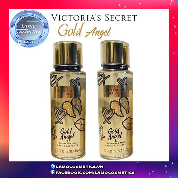 Xịt Thơm Toàn Thân Victoria’s Secret Mùi  Gold Angel Chính Hãng 100%