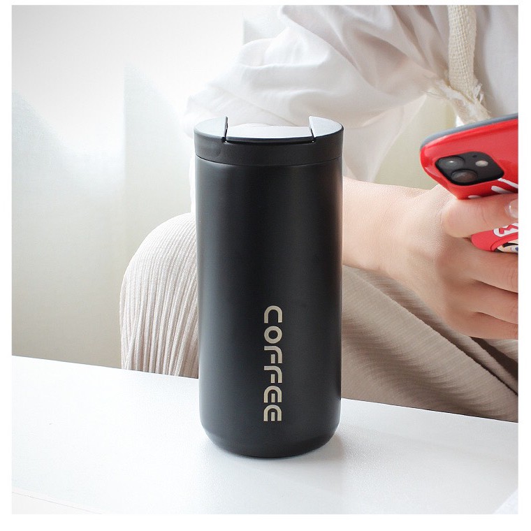 Ly giữ nhiệt coffee style Hàn Quốc cao cấp dung tích 450ml
