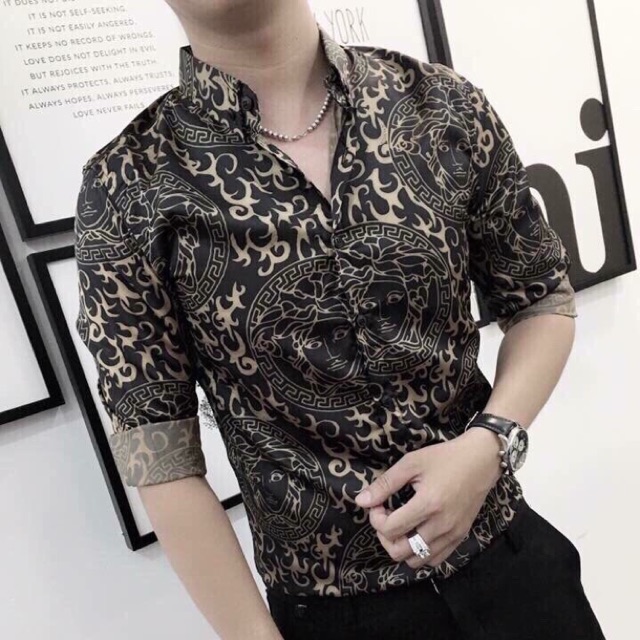 Áo sơ mi nam 3d nhập khẩu tcs d002