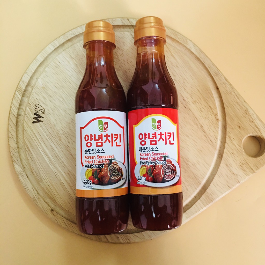 SỐT GÀ RÁN KFC CHUNGWOO HÀN QUỐC CHAI 440G