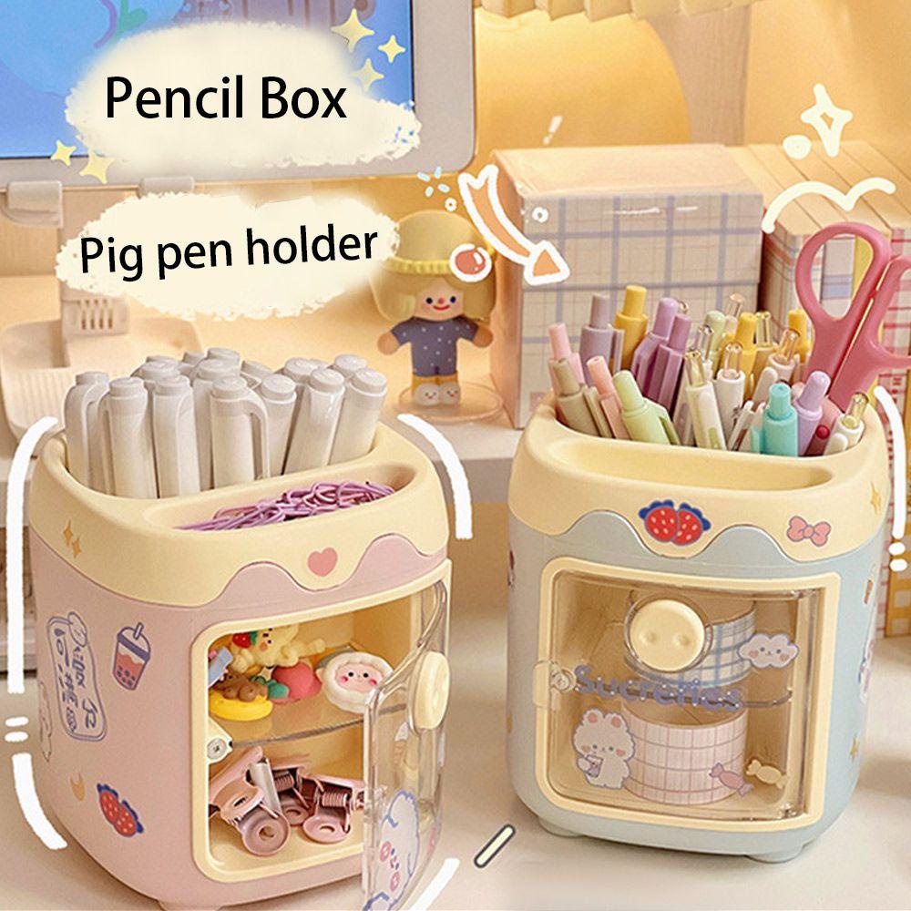 CHOOKEY Giá Đỡ Bút Hai Ngăn Đa Năng Sắp Xếp Gọn Gàng