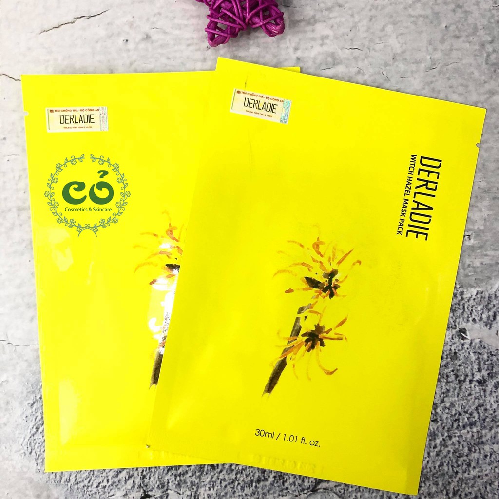 Mặt Nạ Giảm Mụn Derladie Witch Hazel Mask Pack | BigBuy360 - bigbuy360.vn