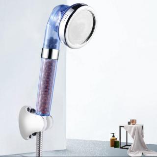 3 Modes Shower Head High Pressure Water Saving Filtered Ionic SPA Shower