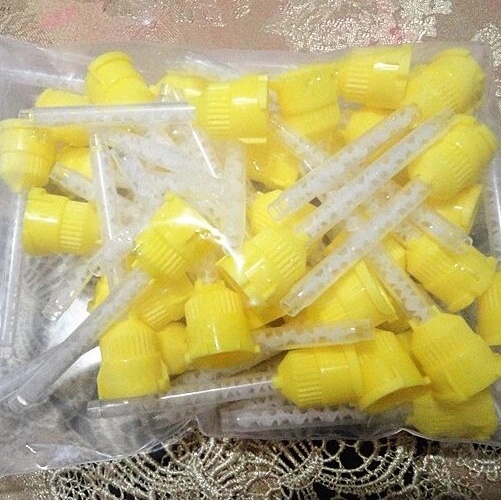 Đầu trộn silicon nha khoa-Đầu trộn răng tạm
