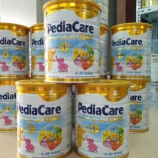 Combo 3 lonsữa pediacare gold 1 900g date t3.2022