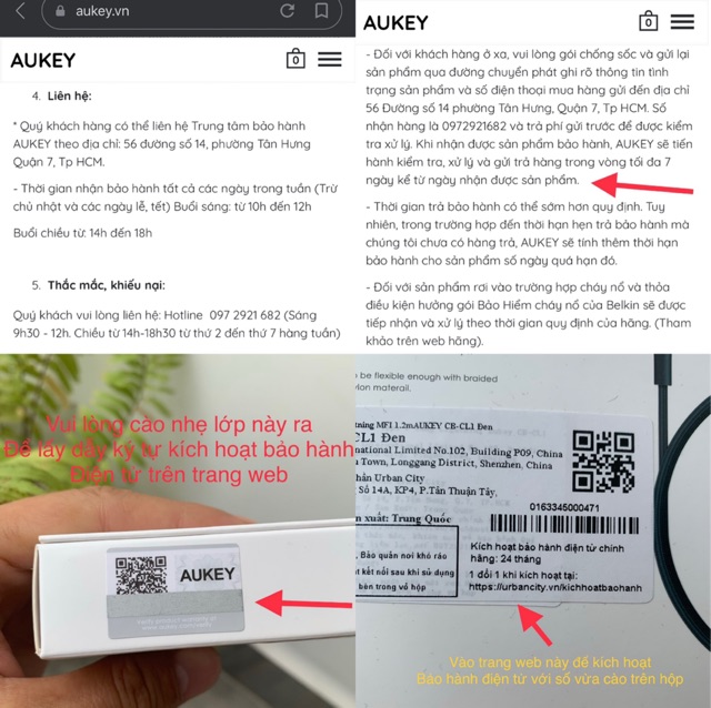 [Mã 159ELSALE hoàn 7% đơn 300K] Pin sạc dự phòng AUKEY PB-Y36 10.000mAh PD 3.0/QC 3.0 18W