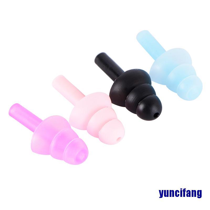 Set 4 Nút Silicone Bịt Tai Chống Ngáy Khi Ngủ