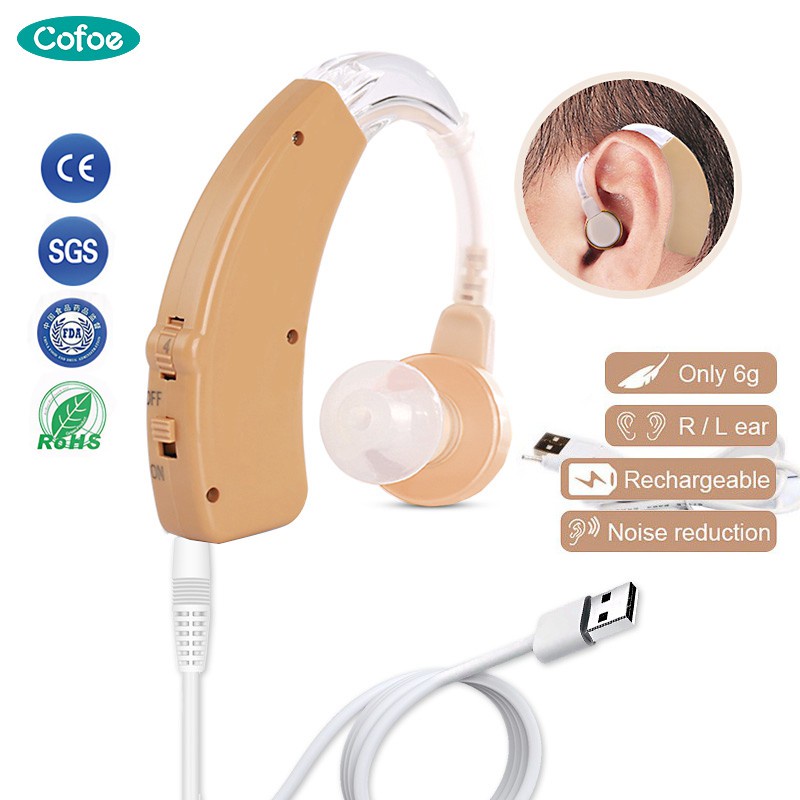 Máy trợ thính Cofoe thiết kế trong suốt thời trang