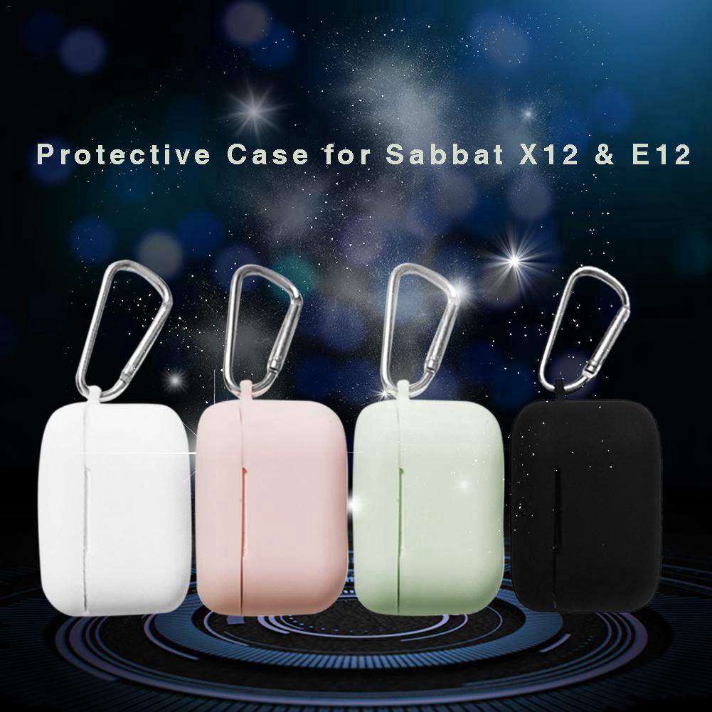 Vỏ silicone bảo vệ hộp đựng tai nghe X12Pro Sabbat X12 & E12 thiết kế tiện lợi