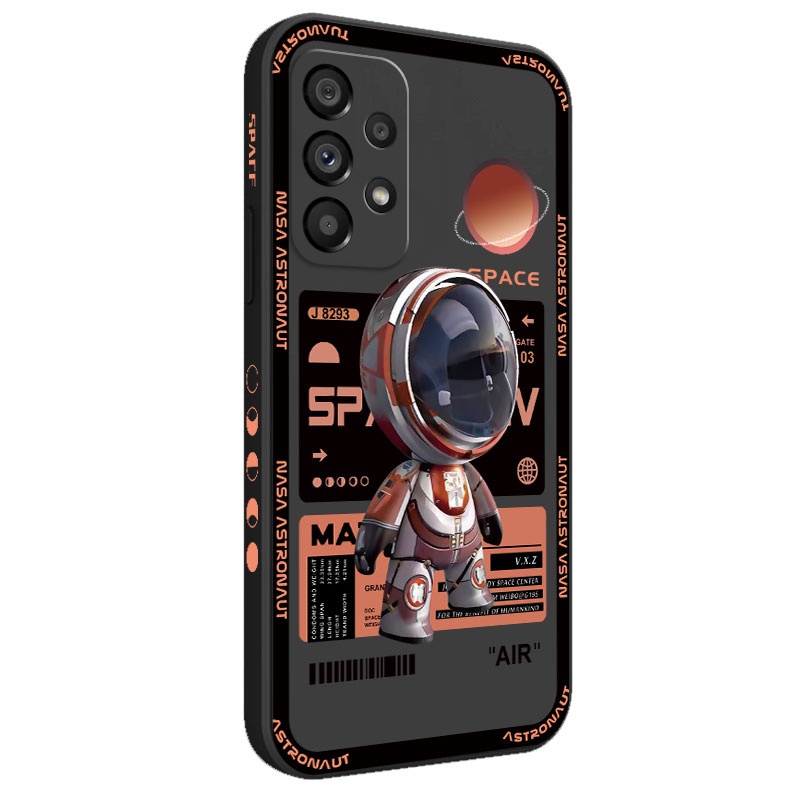 Ốp Điện Thoại Silicon Họa Tiết Phi Hành Gia Dành Cho Samsung Galaxy A73 A53 A33 A23 5G