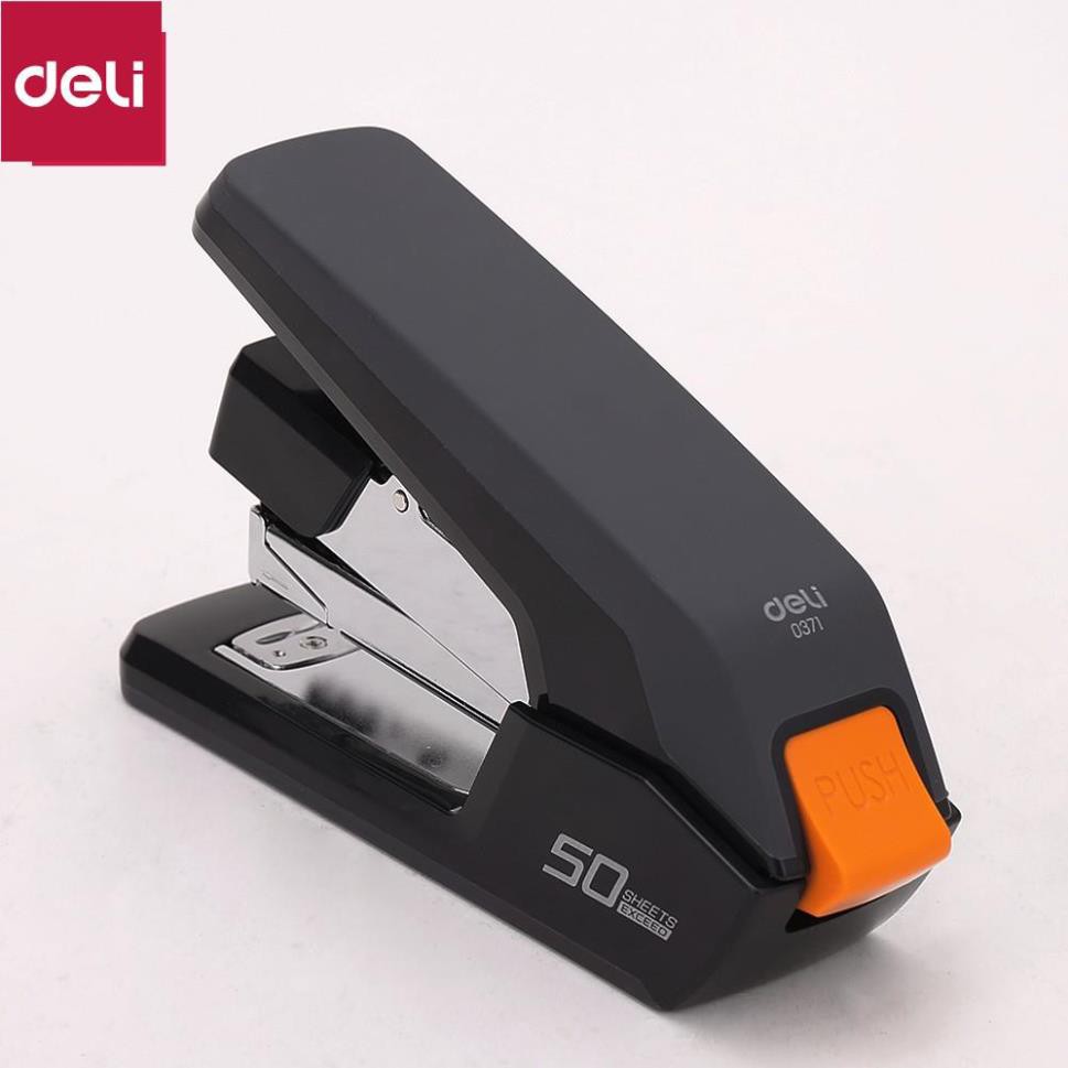 Dập ghim trợ lực Deli - 50 trang - giảm 45% lực tác dụng - E0371 [Deli]