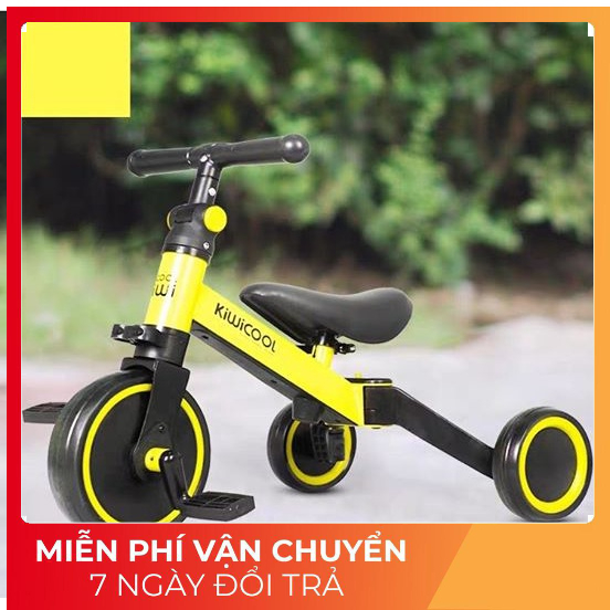 Xe Thăng bằng cho Bé 3in1 - KIWICOOL - Hàng Có Tem Có Bàn Đạp Cho Bé 1 Đến 5 Tuổi KIWICVVL 1B