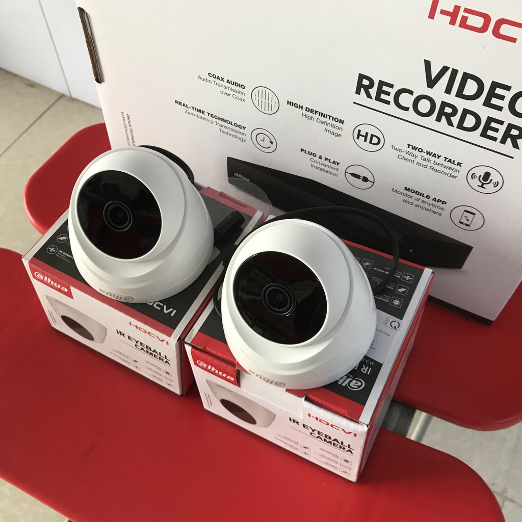 [Camera Dùng Dây Dẫn]Dahua HAC-T1A21P, Camera quan sát có dây,  An Ninh, Gia Đình, HDCVI,Tín Hiệu Cáp Đồng Trục,