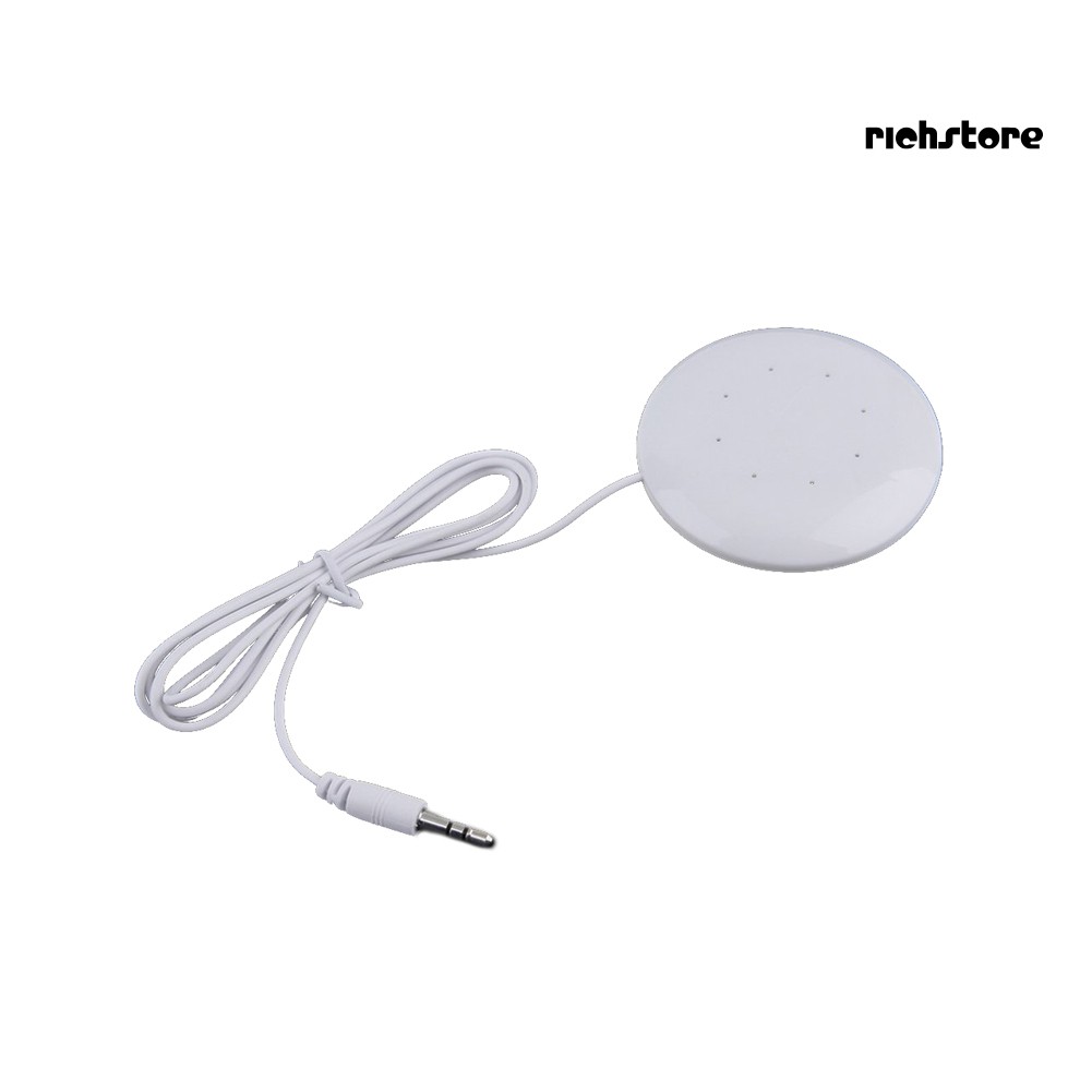 【Ready stock】 Mini Portable 3.5mm Pillow Speaker for MP3 MP4 Player High Quality Stereo Gift