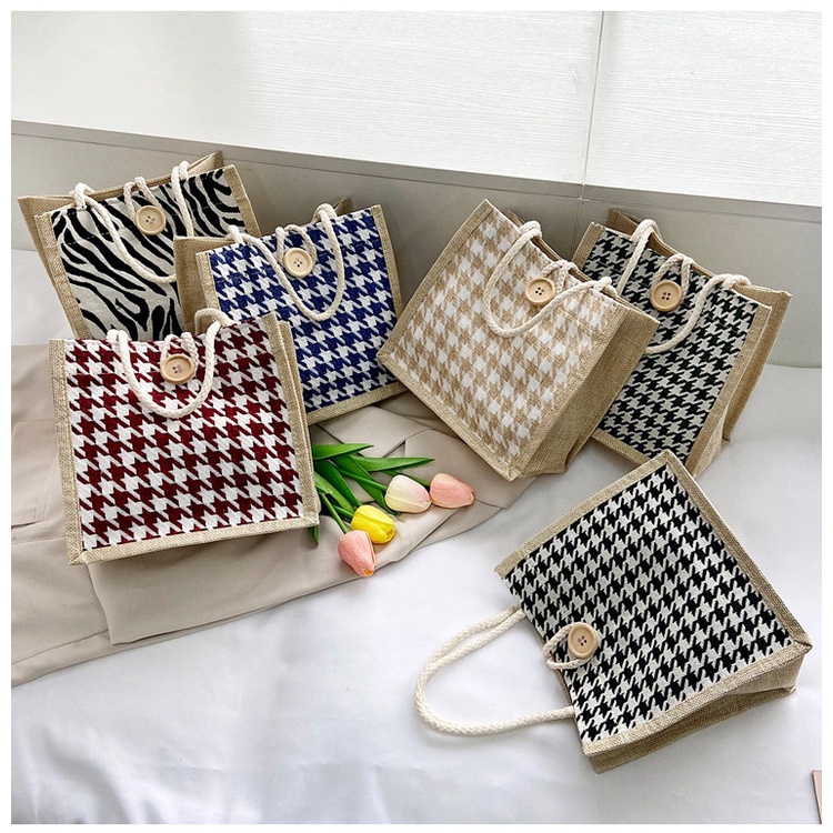 Túi Xách Tay Bằng Vải Canvas Thiết Kế Phong Cách Nhật Bản Giản Dị Dành Cho Nữ