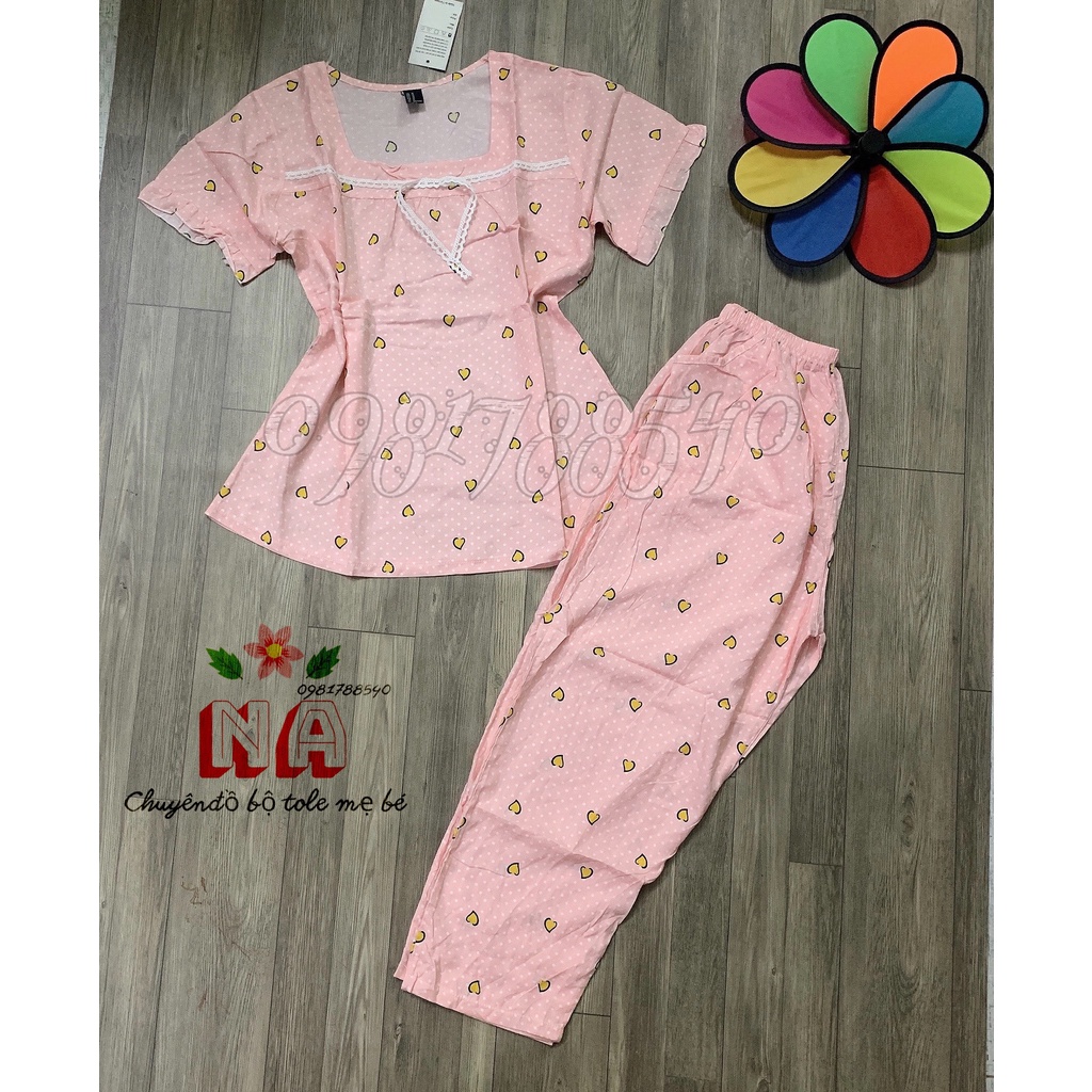 [ ĐỒ BỘ TOLE ] 9 TẤC CỔ VUÔNG PHỐI REN ( 45-75KG) | BigBuy360 - bigbuy360.vn