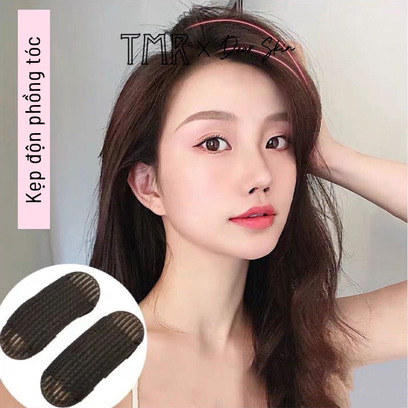 Dụng cụ kẹp tóc đệm tạo phồng chân tóc chính hãng TMR thời trang tiện lợi
