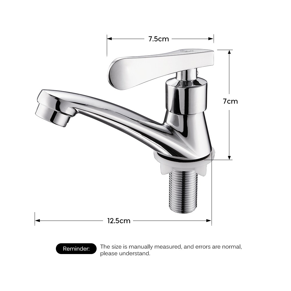 Vòi nước ZEEGO Vòi lavabo lạnh Inox SUS 304 U-205