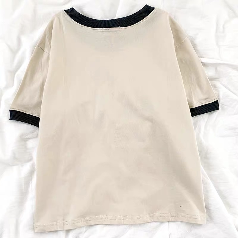 𝗺𝗶𝗲 𝘀𝘁𝘂𝗱𝗶𝗼 - HÀNG CÓ SẴN Áo thun phối viền Beatle Magic 86