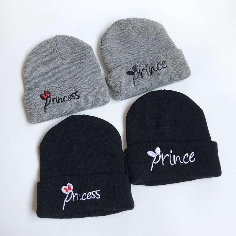 Nón trùm đầu dệt kim giữ ấm cho bé