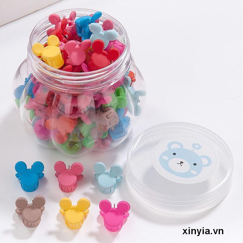【xinyia.vn】Kẹp Tóc Mini Đính Hoa Đáng Yêu Cho Bé