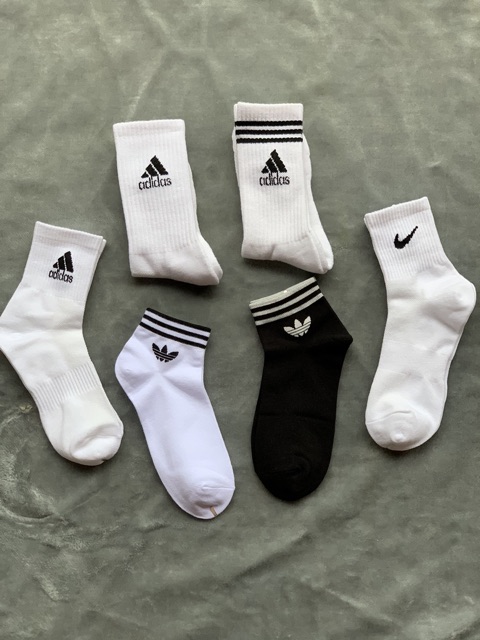 Tất adidas , nike , cao cổ thấp cổ