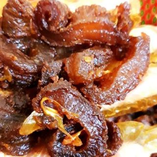 Gân bò cháy tỏi (250g) thơm ngon,  dẻo giòn