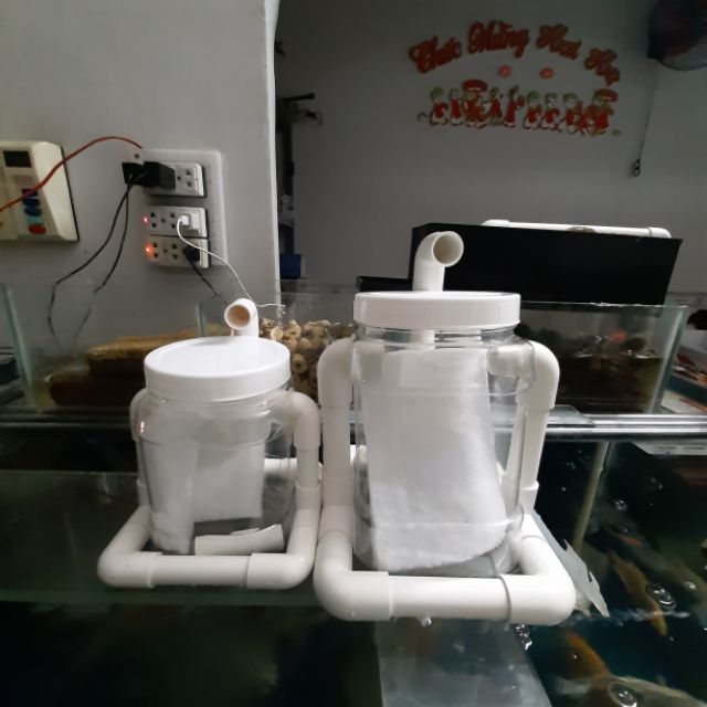 Lọc vi sinh chưa có vật liệu lọc ( 12×12×15) (13×13×20)