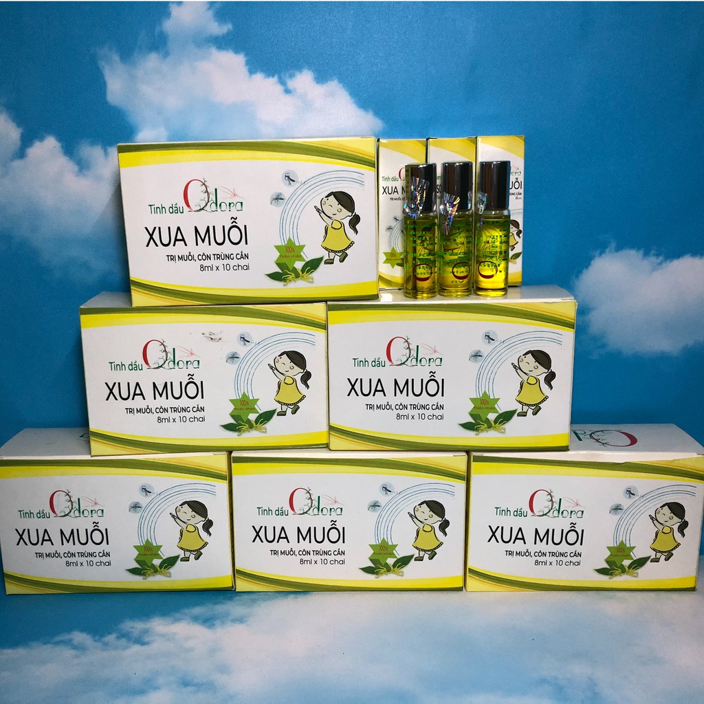 Tinh Dầu Xua Đuổi Muỗi 100% Thiên Nhiên Odora Hàng Chính Hãng 8ml Better Life