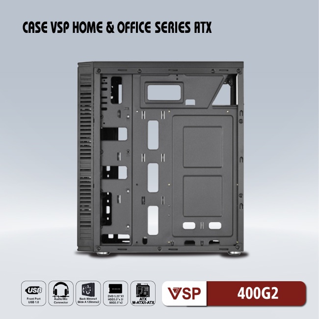 Vỏ case máy tính VSP-400G2